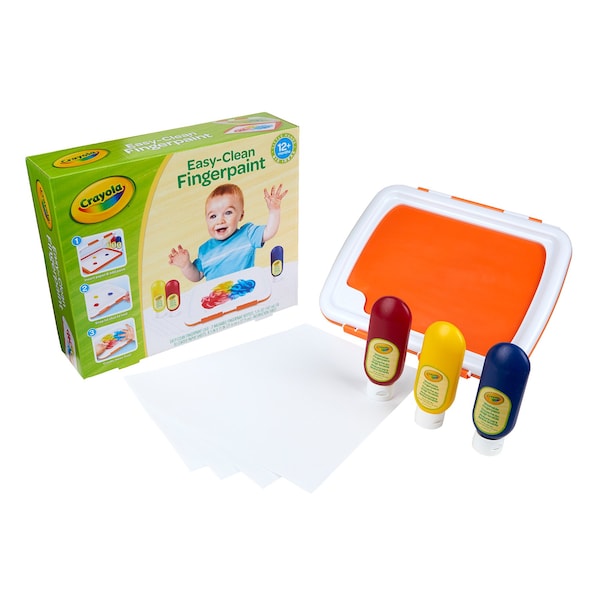 Easy-Clean Fingerpaint Kit